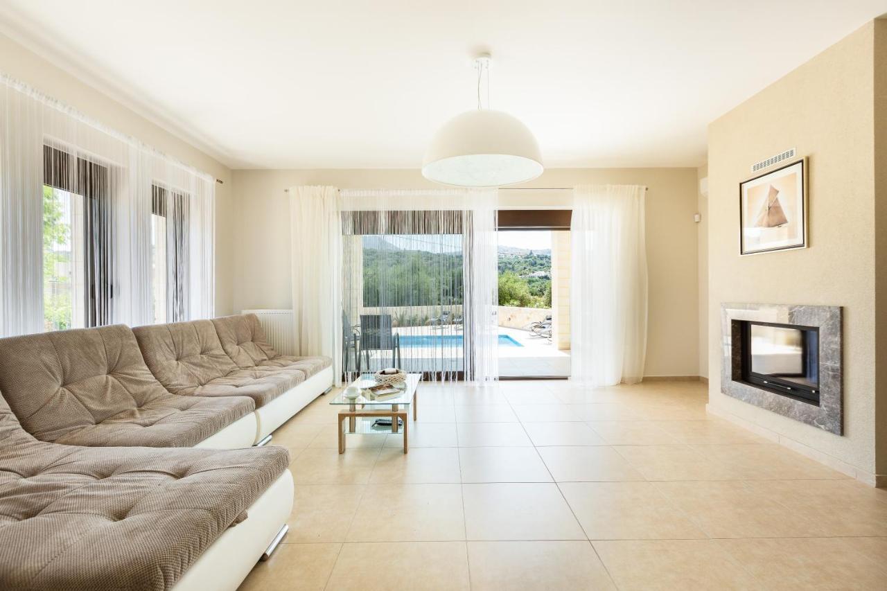 Eudora Luxury Stone Villa Алмирида Экстерьер фото